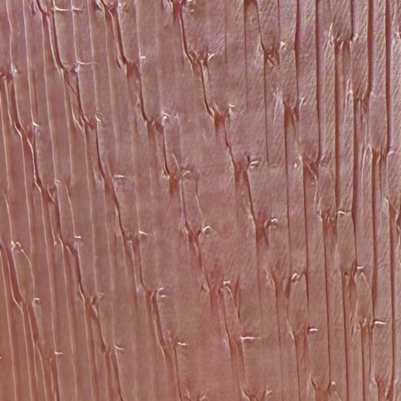 Dressbarn Pink Pleated Short Sleeve Button-Up Top - Size 1X - Picture 6 of 9